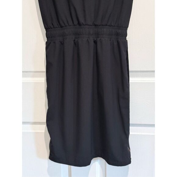 NWOT Albion Going Places Black Cap Sleeve Drawstring Waist Athletic Dress XS - Picture 16 of 16